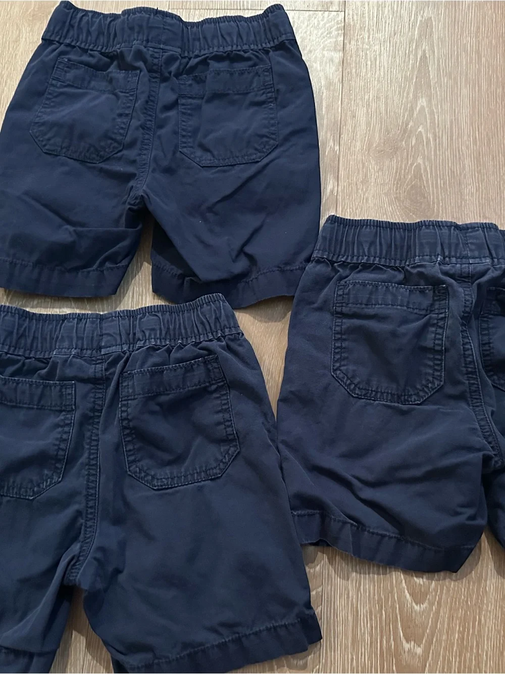 4T The Children’s Place boys pull on Navy Blue Shorts bundle lot of 3 Sz 4 boy